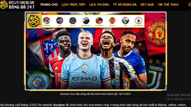 Những tính năng hấp dẫn tại kênh bóng đá Socolive Những tính năng hấp dẫn tại kênh bóng đá Socolive